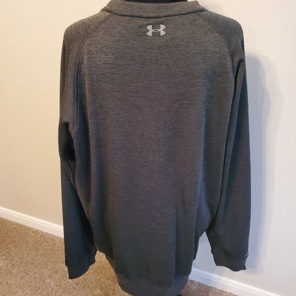 Under Amour men's V-neck long sleeves sweater 100% polyester Size 2XL. - Picture 6 of 11